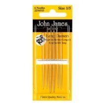 Long Darners №9 (6шт) Набір довгих штопальних голок John James (Англія)