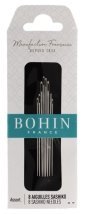 Sashico Ассорті (8шт) Набір голок Bohin (Франція)
