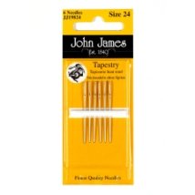 Tapestry/Cross Stitch №24 (6шт) Набір гобеленових голок John James (Англія)