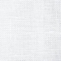 Тканина 50х35см рівномірна (28ct) 076/20 Optic white (100% ЛЕН) Permin