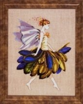 Схема "Feather Fairy//Фея з пір'ям" Mirabilia Designs