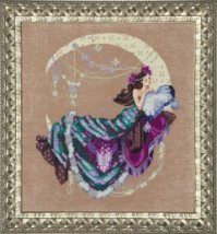 Схема "Moon Flowers//Лунные цветы" Mirabilia Designs