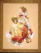 Схема "Royal Holiday//Королівське Свято" Mirabilia Designs