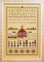 Схема "Schoolhouse//Школа" Told In The Garden