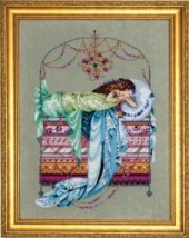 Схема "Sleeping Princess//Спящая Принцесса" Mirabilia Designs