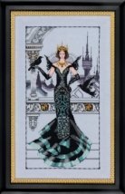 Схема "The Raven Queen//Королева Ворон" Mirabilia Designs