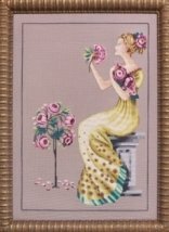 Схема "The Peony Garden//Сад с пионами" Mirabilia Designs