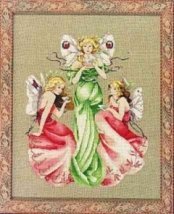 Схема "Three For Tea//Древо чая" Mirabilia Designs