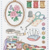 Набор для вышивания "Стежок за стежком (Stitch By Stitch)" ANCHOR