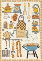 Набор для вышивания "Пора готовить (Lets Cook Sampler)" ANCHOR