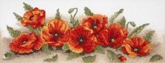 Набір для вишивання "Розсип маків (Spray Of Poppies)" ANCHOR