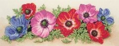 Набір для вишивання "Розсип анемонів (Spray Of Anemones)" ANCHOR