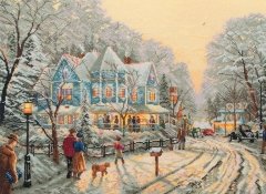 Набір для вишивання "Прийдешнє свято (A Holiday Gathering)" ANCHOR MAIA