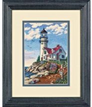 Набір для вишивання хрестиком "Маяк//Beacon at Rocky Point" DIMENSIONS 06958