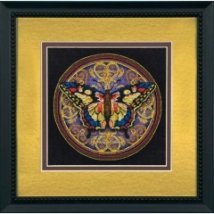 Набір для вишивання хрестиком "Витіюватий метелик//Ornate Butterfly" DIMENSIONS 65095