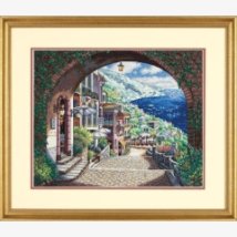 Набір для вишивання хрестиком "Прибрежний вид//Coastal View" DIMENSIONS 70-35265