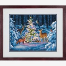 Набір для вишивання хрестиком "Лісове сяйво//Woodland Glow" DIMENSIONS 70-08922