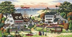 Набор для вышивания крестом "Уютное укрытие//Cozy Cove" DIMENSIONS 03896