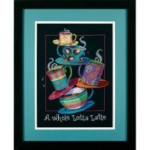 Набір для вишивання хрестиком "Кавова піраміда//A Whole Lotta Latte" DIMENSIONS 35218