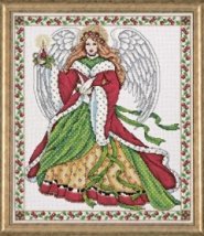 Набір для вишивання хрестиком "Christmas Angel//Різдвяний ангел" Design Works