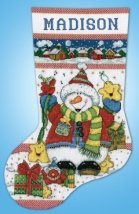 Набір для вишивання хрестиком "Snowman Fun//Веселий сніговик" Design Works