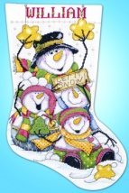 Набір для вишивання хрестиком "Let it Snow//Нехай сніжить" Design Works