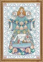 Набір для вишивання хрестиком "Seashell Angel//Морський Ангел" Design Works