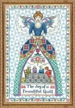 Набір для вишивання хрестиком "Quilt Angel//Ангел Квілтінгу" Design Works