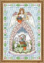 Набір для вишивання хрестиком "Kitty Angel//Кошачий Ангел" Design Works
