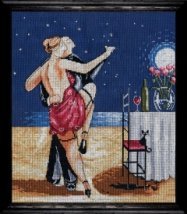 Набір для вишивання хрестиком "Nighttime Tango//Нічне танго" Design Works