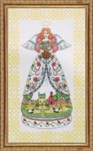 Набір для вишивання хрестиком "Summer Angel//Ангел літа" Design Works
