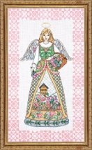 Набір для вишивання хрестиком "Spring Angel//Ангел весни" Design Works