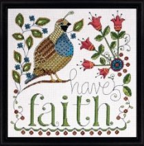 Набір для вишивання хрестиком "Have Faith//Вірити" Design Works