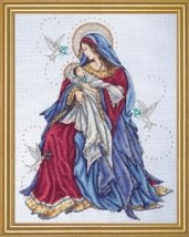 Набір для вишивання хрестиком "Madonna and Child//Мадонна з немовлям" Design Works