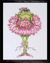 Набір для вишивання хрестиком "Frog Bouquet//Жаба з букетом" Design Works