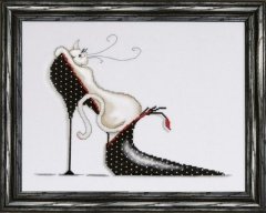 Набір для вишивання хрестиком "Polka Dot Shoe//Взуття в горошок" Design Works