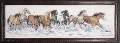 Набір для вишивання хрестиком "Splashdown Horses//Коні на воді" Design Works