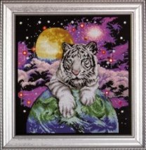 Набір для вишивання хрестиком "Tiger of the Heavens//Тигр небес" Design Works