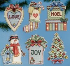 Набір для вишивання хрестиком "Country Christmas//Різдво в селі" Design Works