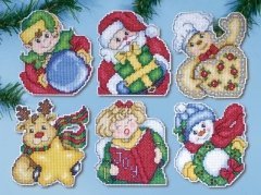 Набір для вишивання хрестиком "Holiday Gifts//Святкові подарунки" Design Works