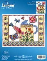 Набір для вишивання хрестиком "Butterfly Watering Can//Лійка і метелики" Janlynn