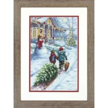 Набір для вишивання хрестиком "Різдвяна традиція//Christmas Tradition" DIMENSIONS 70-08960