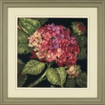 Набор для вышивания гобеленом "Цветение гортензии//Hydrangea Bloom" DIMENSIONS 20053