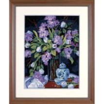 Набор для вышивания гобеленом "Тюльпаны и сирень//Tulips & Lilacs" DIMENSIONS 20067