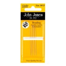 Beading №12 (4шт) Набір бісерних голок John James (Англія)