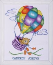 Набір для вишивання хрестиком "Up Up and Away Sampler//Семплер Уверх уверх і геть" Design Works