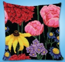 Набір для вишивання гобеленом "Midnight Floral//Опівнічні квіти" Design Works