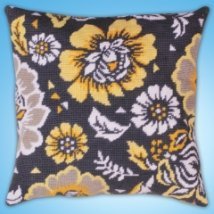 Набір для вишивання гобеленом "Yellow Floral//Жовті квіти" Design Works