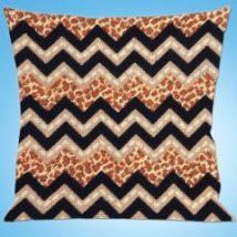 Набір для вишивання гобеленом "Leopard ZigZag//Леопардовий зігзаг" Design Works
