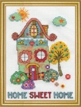 Набір для вишивання хрестиком "Home Sweet Home//Дім, милий дім" Design Works
